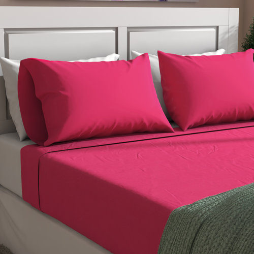 Latitude Run® Madore 100 Cotton Jersey Knit Fitted Sheet & Reviews